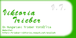 viktoria trieber business card